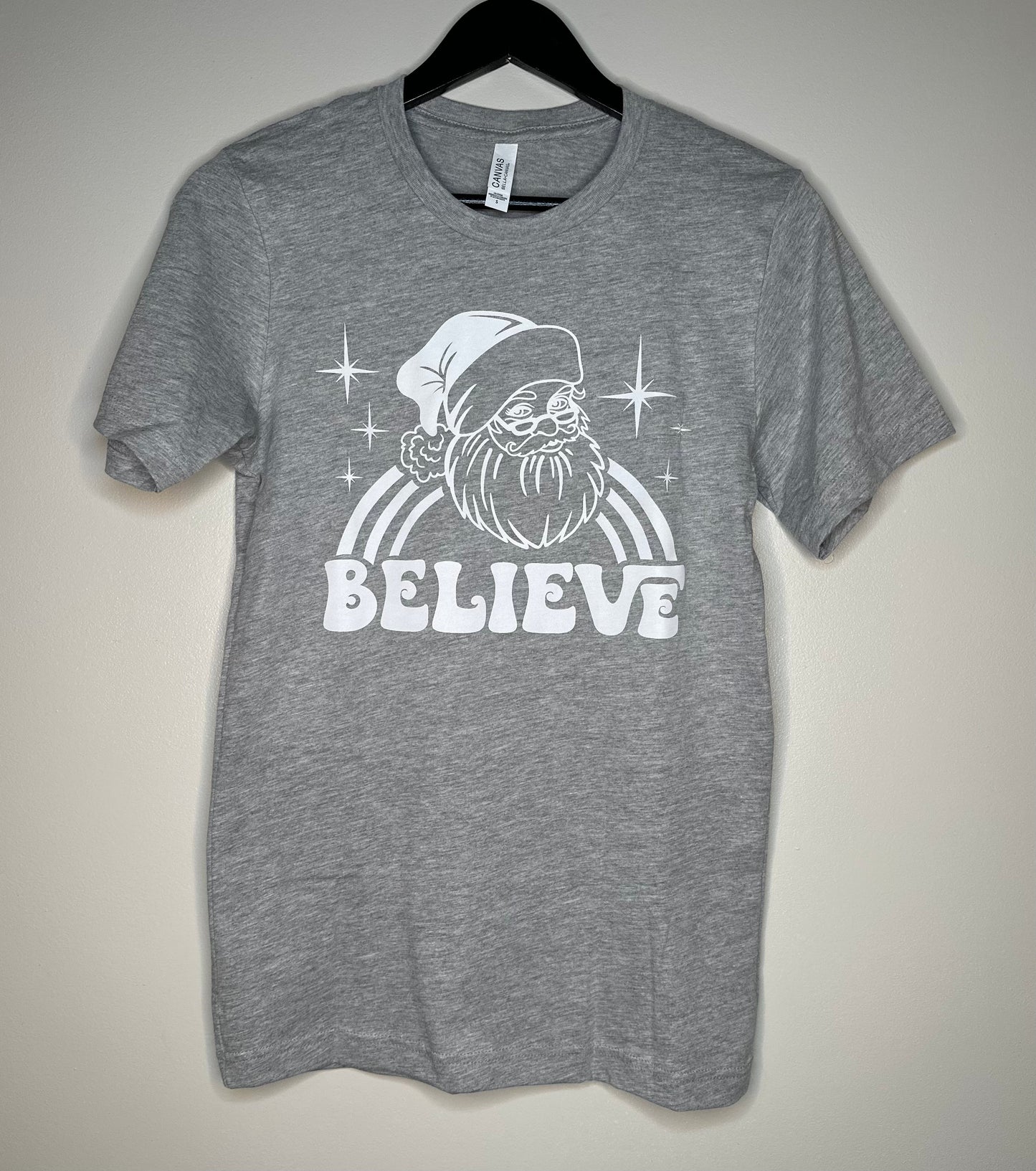 Santa Believe T-shirt + Crewneck