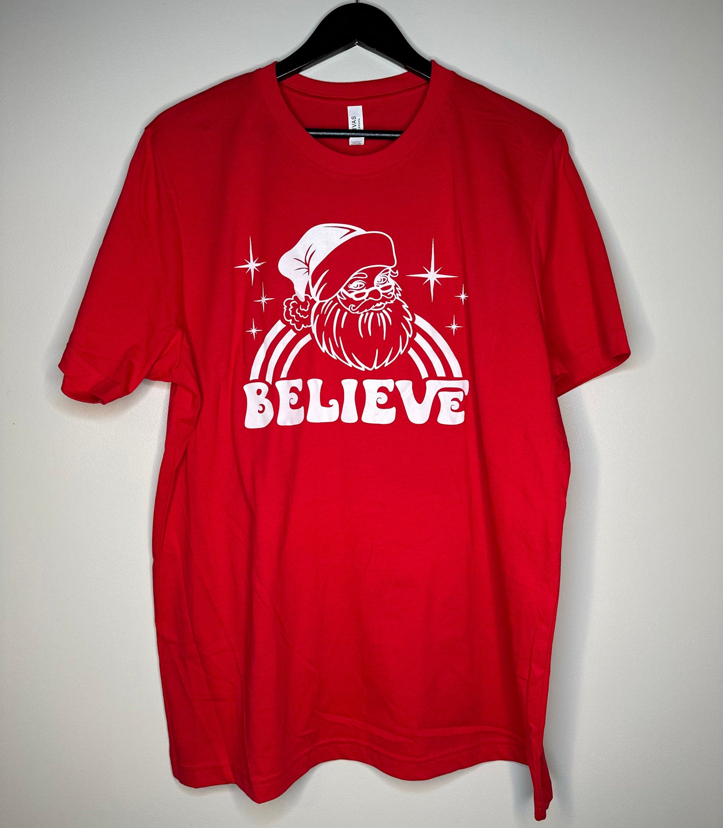 Santa Believe T-shirt + Crewneck