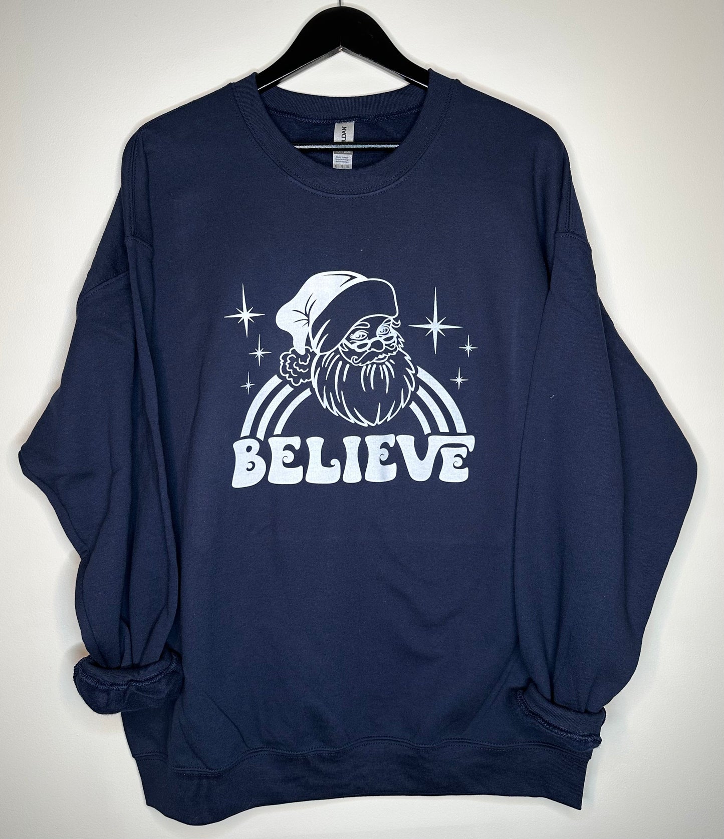 Santa Believe T-shirt + Crewneck